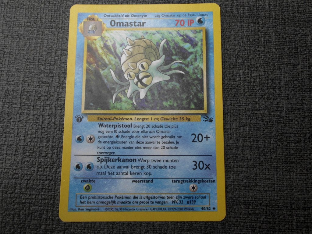Omastar - eerste editie, Hobby en Vrije tijd, Verzenden, Zo goed als nieuw, Losse kaart