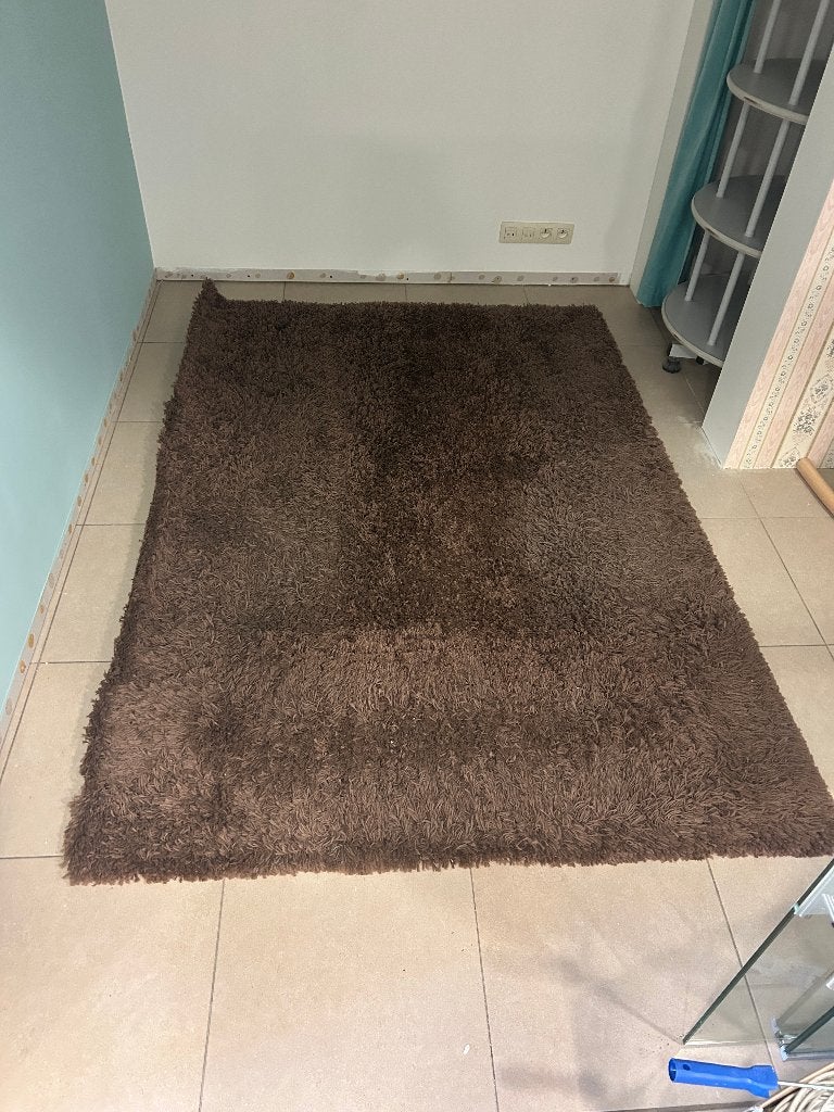 grand tapis brun à poils longs 230 x 160 cm, Maison & Meubles, Ameublement | Tapis & Moquettes, 200 cm ou plus, 150 à 200 cm, Comme neuf