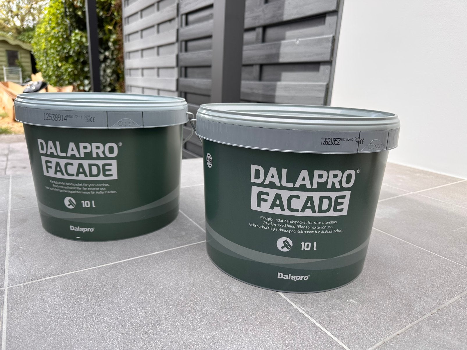 2x Dalapro Facade Handplamuur 10L - Nieuw, ongeopend, Doe-het-zelf en Bouw, Verf, Beits en Lak, Nieuw, Ophalen