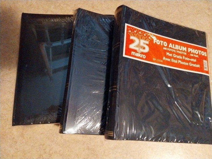 fotoalbums, Ophalen, Nieuw