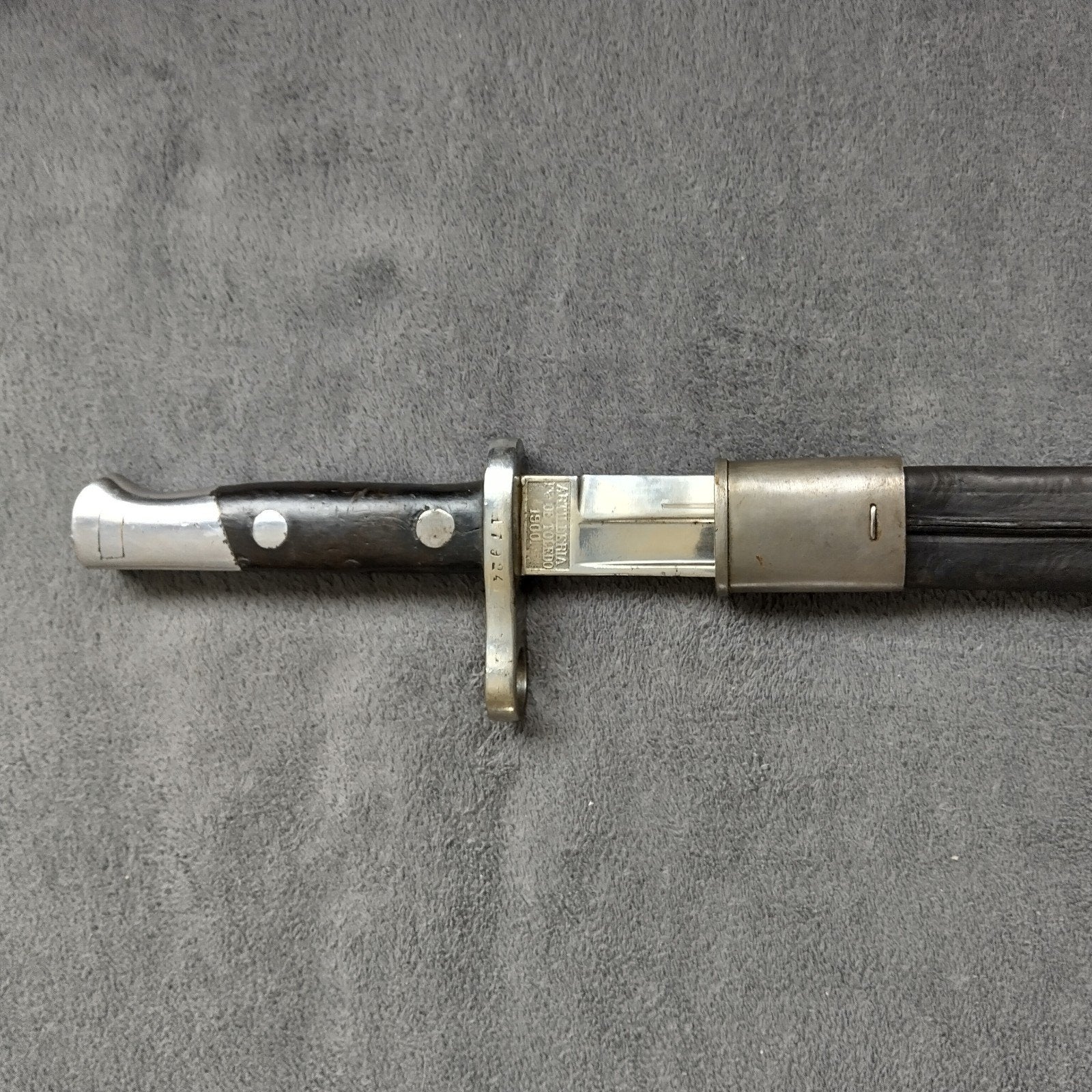 Spaanse mauser bajonet M1893., Verzamelen, Ophalen of Verzenden, Landmacht