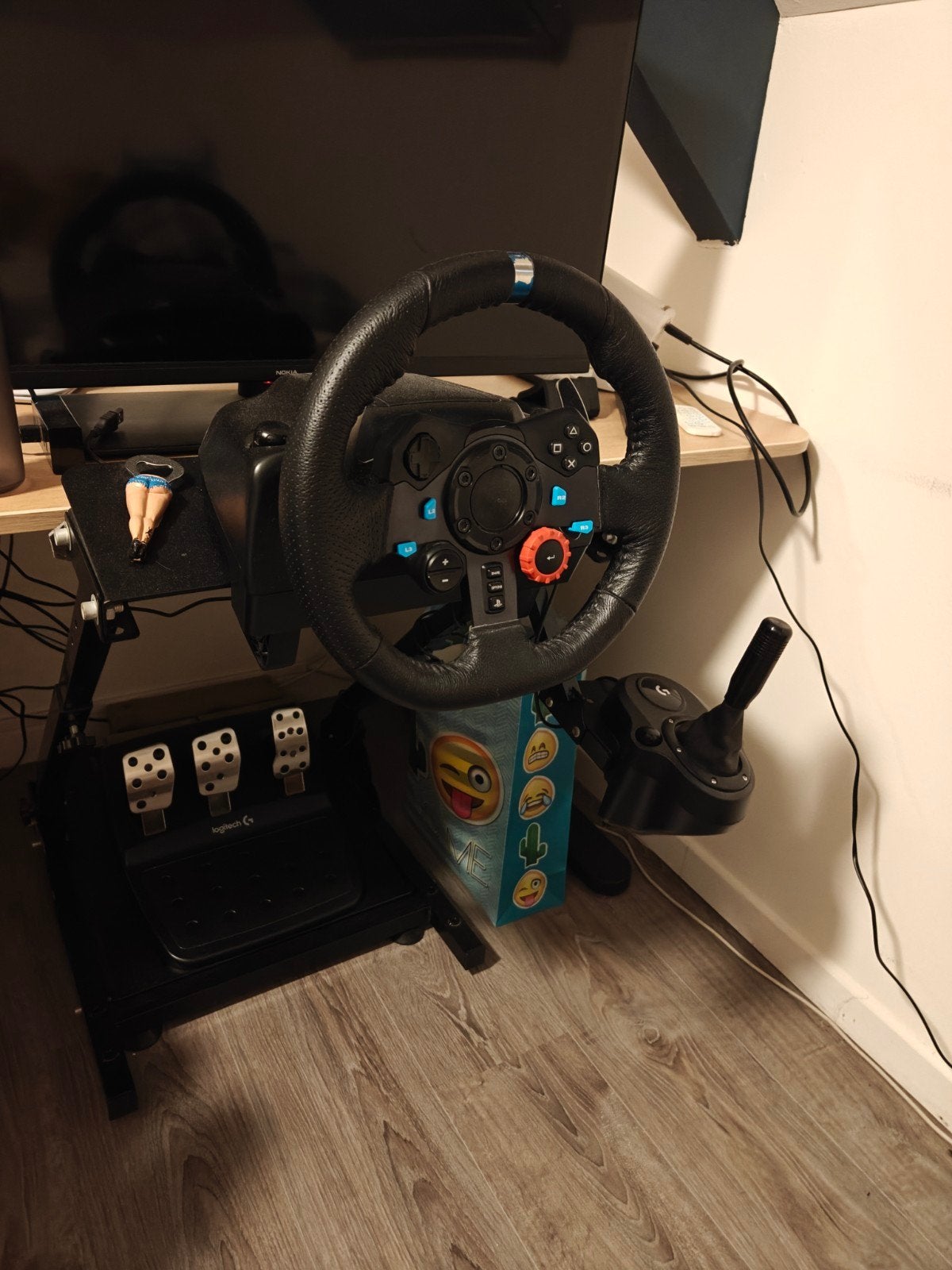Logitech g29, Enlèvement ou Envoi, Comme neuf, Volant ou Pédales, PlayStation 4