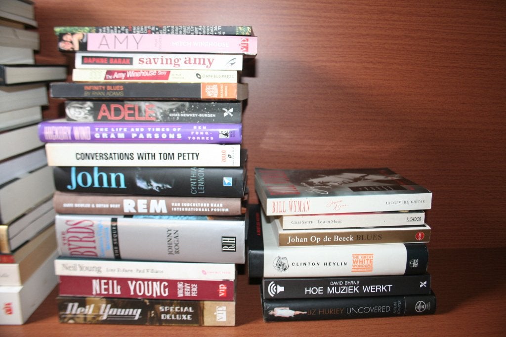 Muziek Boeken diverse artiesten KAST, Ophalen