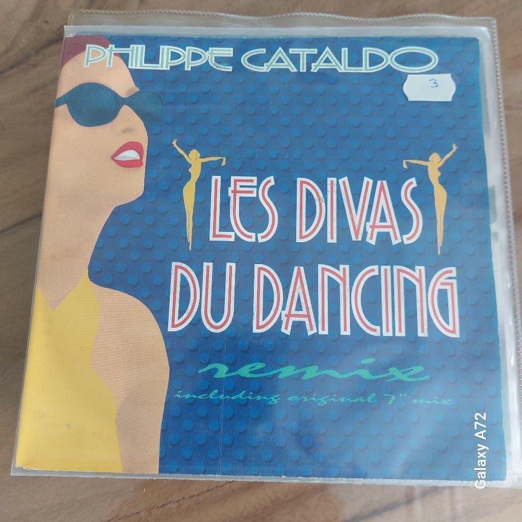philippe cataldo les divas du dancing, Gebruikt, 7 inch, Ophalen of Verzenden, Pop