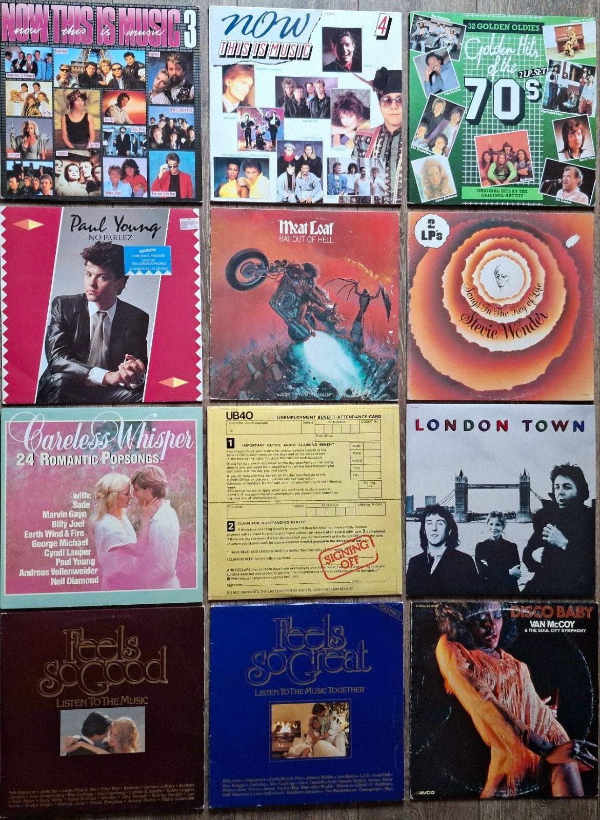 12 elpees lp's verzamelalbums now this is music meatloaf, Ophalen of Verzenden, Gebruikt, 12 inch, LP