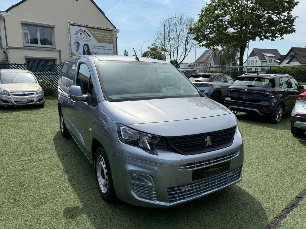 Peugeot Partner 1.6 BlueHDi L2  GPSBLEUTOOTHTREKHAAK, Auto's, Voorwielaandrijving, Gebruikt, 4 cilinders, https://public.car-pass.be/vhr/fa44998a-11aa-4fd7-acda-8ea0e4ddb933