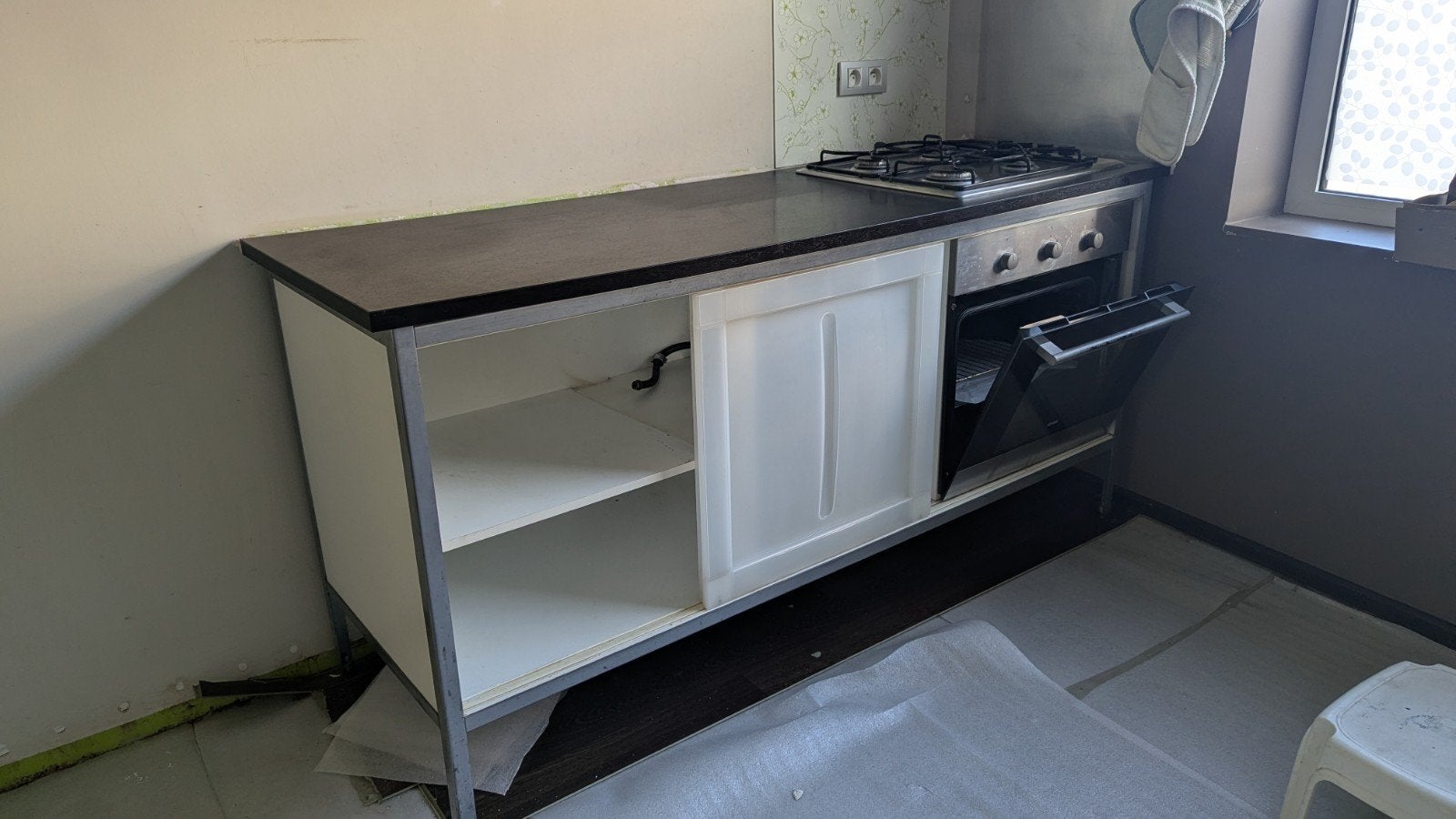 gratis, attityd keuken, uitgebroken! asap ophalen!, Sans poignée, Enlèvement, Utilisé, Autres types
