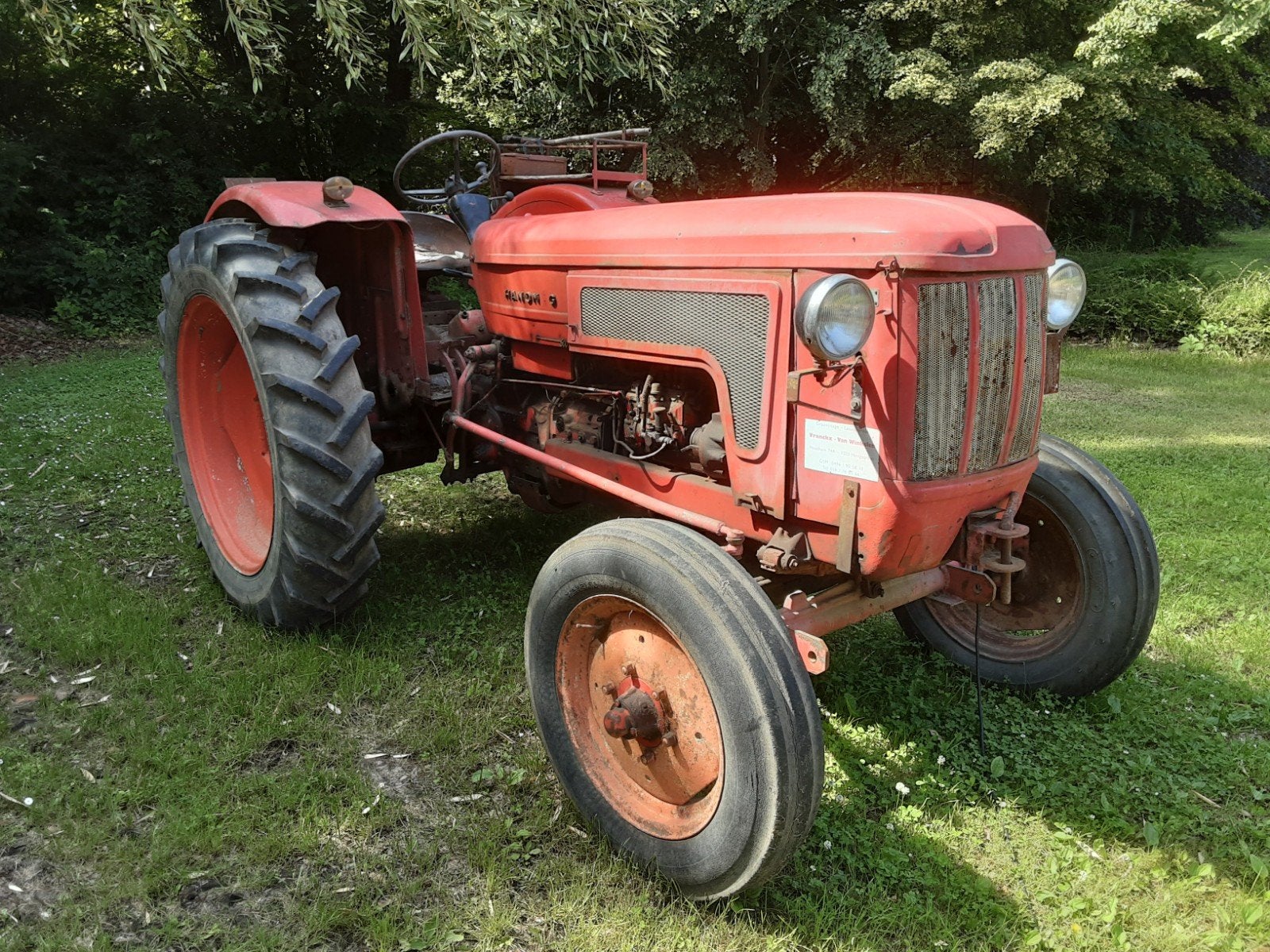 HANOMAG granit 600, Ophalen