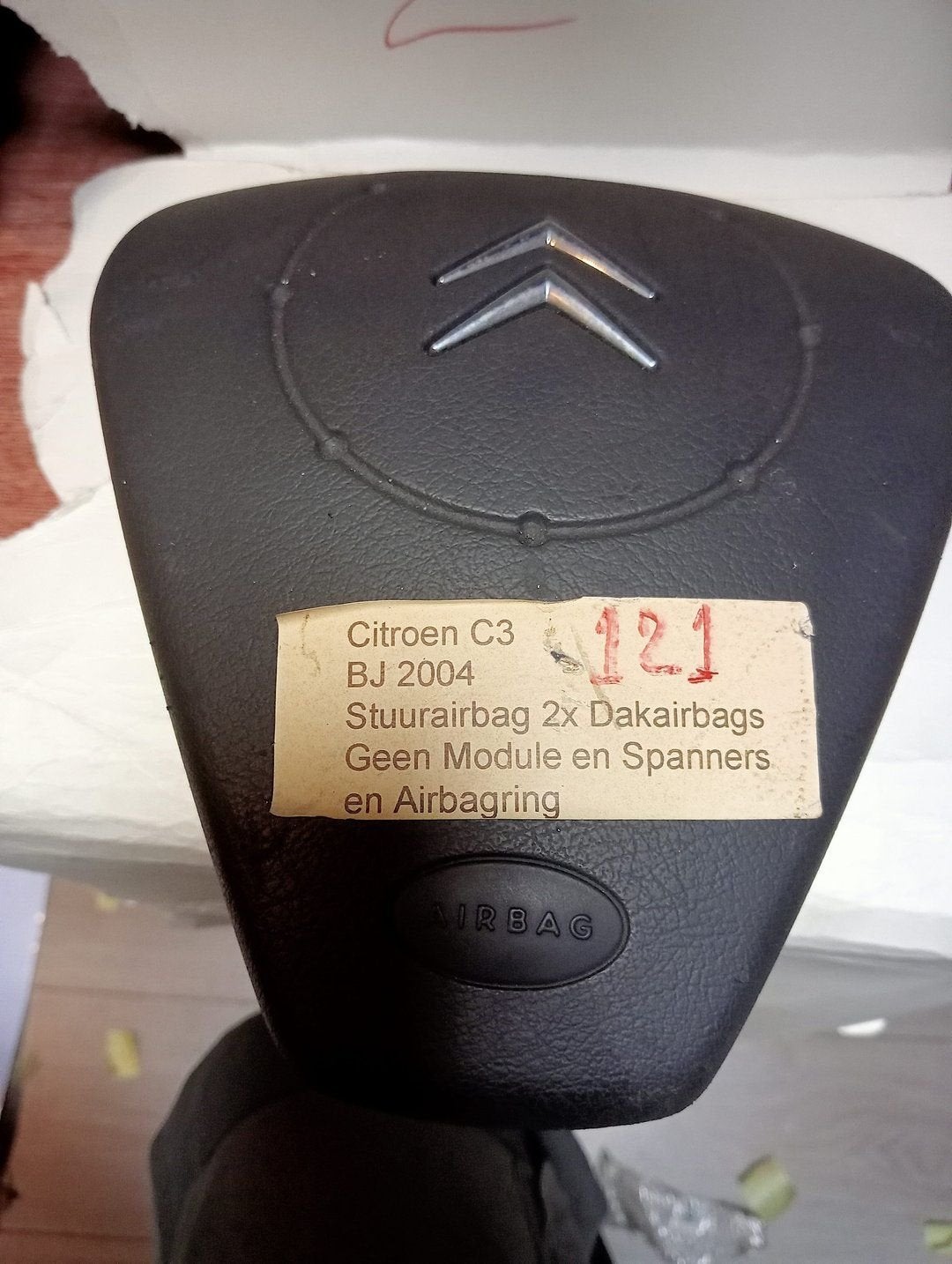 STUUR AIRBAG STUURAIRBAG CITROEN C2 C3 PLURIEL, -, Utilisé, -, -