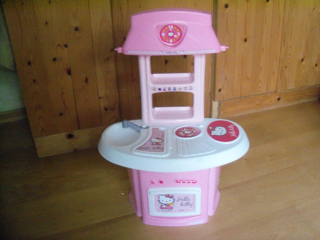 speelkeuken Hello Kitty, Kinderen en Baby's, Ophalen, Zo goed als nieuw, Kunststof, Speelkeuken
