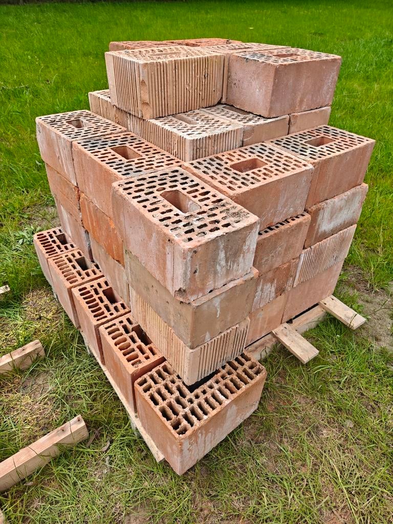 58 snelbouwers/ metselstenen, Doe-het-zelf en Bouw, Metselstenen, Ophalen
