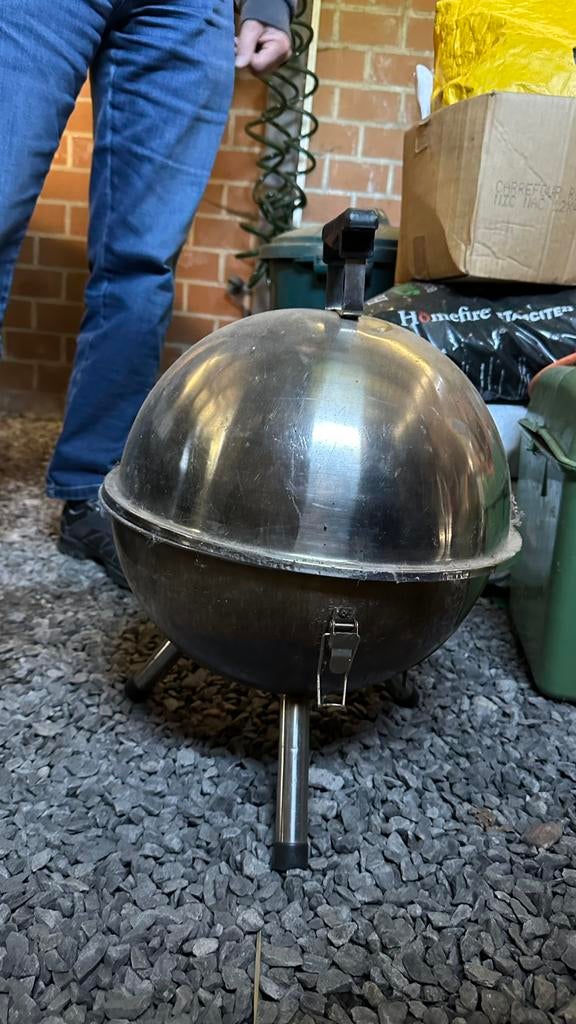 Boot Barbecue, Tuin en Terras, Ophalen, Zo goed als nieuw
