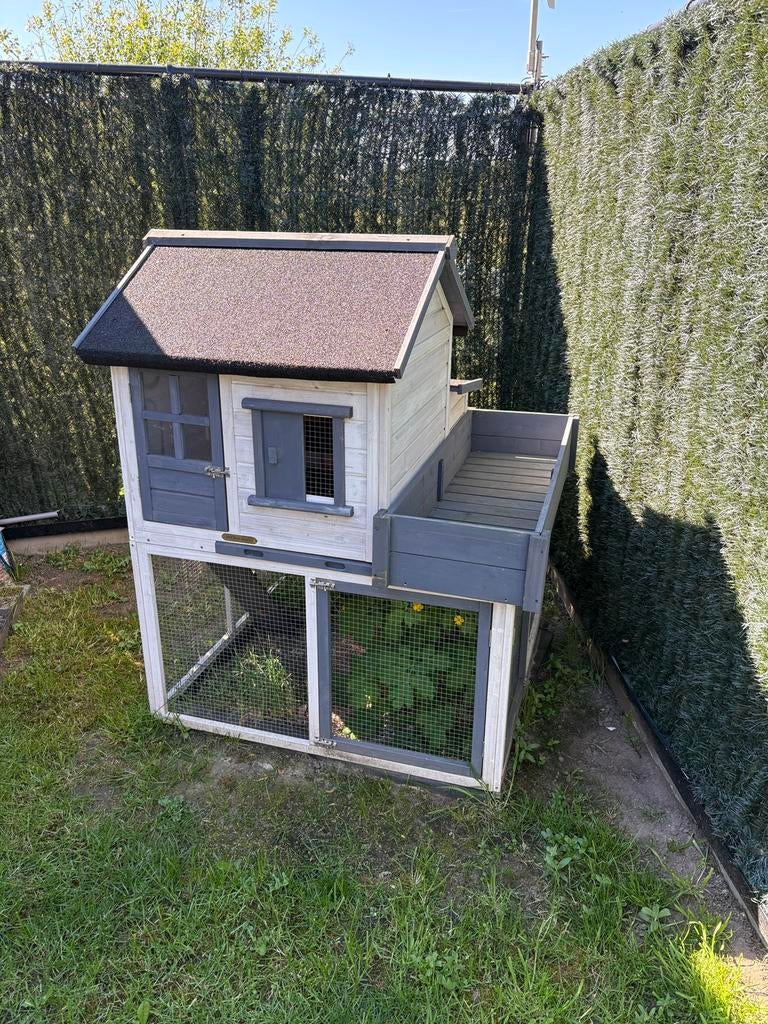 Konijn / kippen hok, Dieren en Toebehoren, Ophalen, Zo goed als nieuw, Hok, Konijn