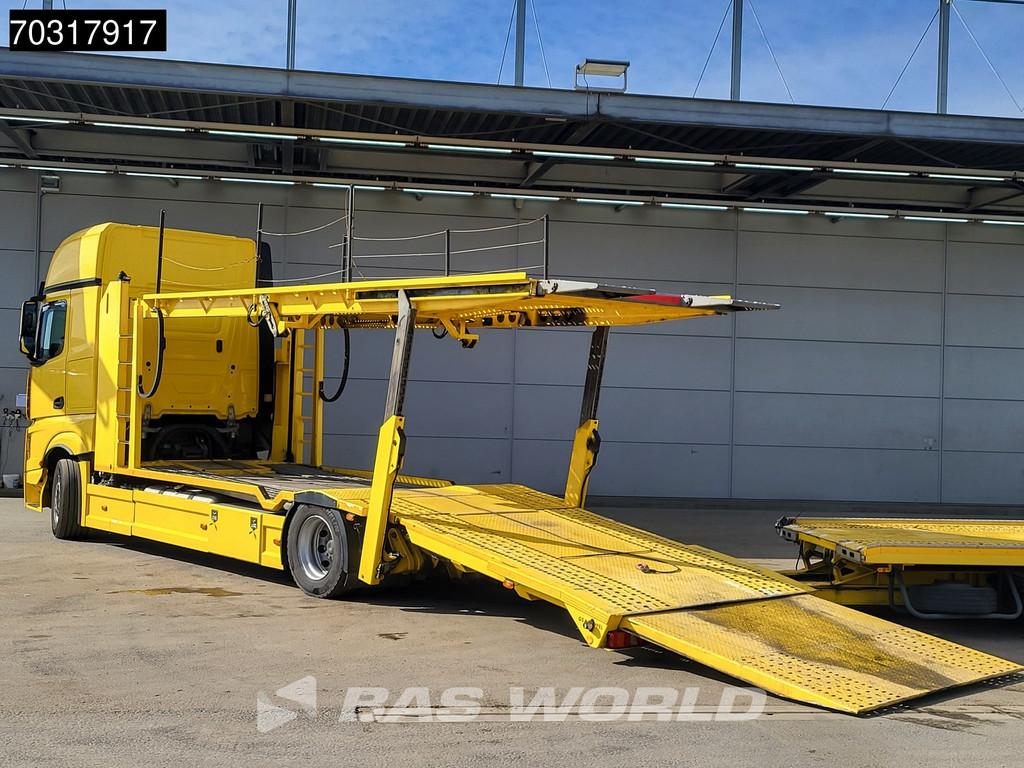 Mercedes Actros 1845 4X2 NL-Combi Car transporter GS Meppel, Auto's, Vrachtwagens, Automaat, Euro 6, Overige kleuren, Mercedes-Benz