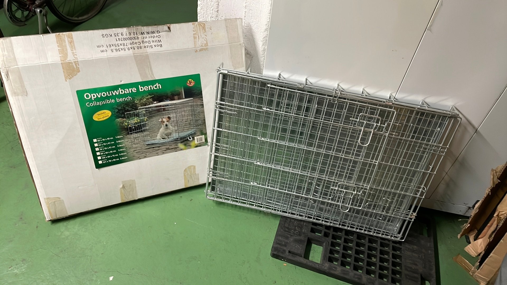 Honden opvouwbare bench, Dieren en Toebehoren, Ophalen, Gebruikt