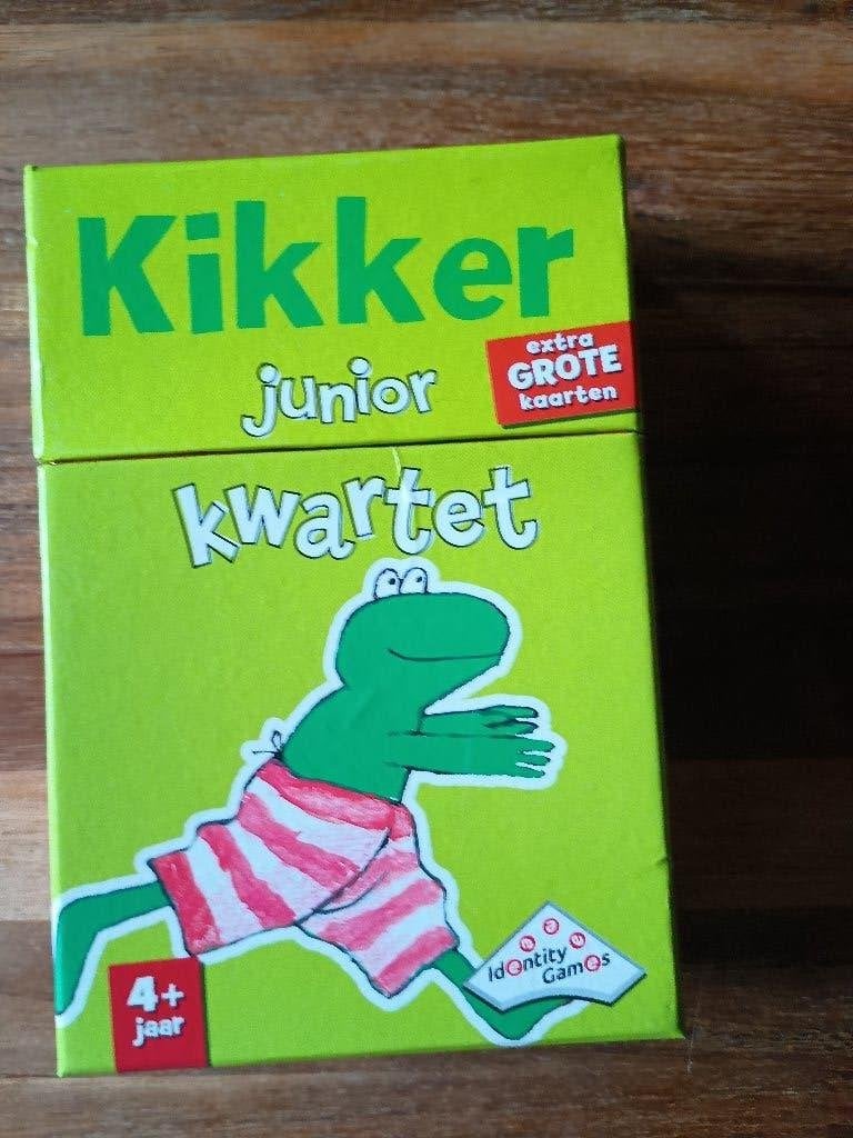 Kikker Junior Kwartet kaartspel, Hobby en Vrije tijd, Ophalen of Verzenden, Zo goed als nieuw