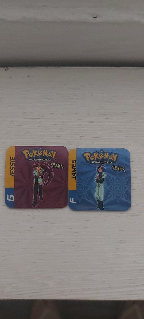 aimants Pokémon Holo Jessie James Team Rocket Sticks, Hobby & Loisirs créatifs, Jeux de cartes à collectionner | Pokémon, Neuf