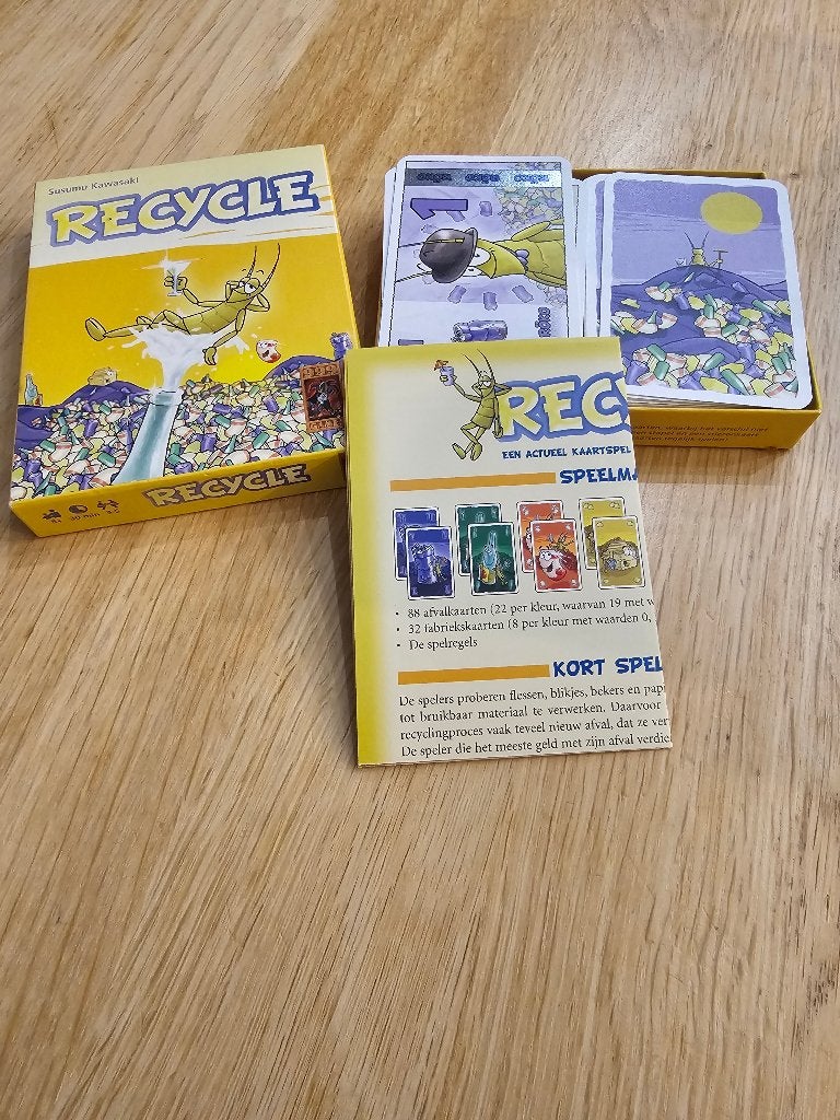 Recycle, Drie of vier spelers, Ophalen of Verzenden, Zo goed als nieuw