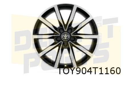 Toyota Corolla velg Aluminium 18'' 10-spaaks gepolijst Origi, Auto-onderdelen, -, Verzenden, -, Nieuw