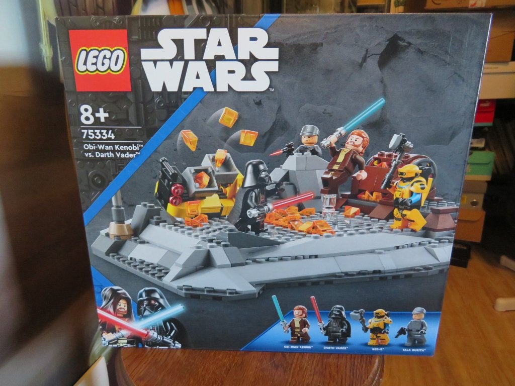Lego Star Wars 75334 Obi-Wan kenobi vs. Darth Vader (2022), Star Wars, Lego, Nieuw, Ophalen of Verzenden