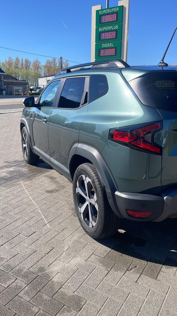Dacia Duster 155 Hybride Prestige uitvoering nog geen 4000km, Achat, Commande vocale, Euro 6, Duster