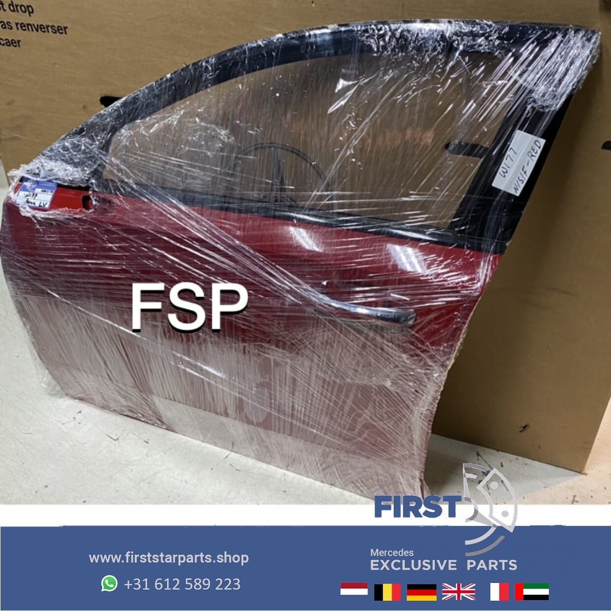 W177 DEUR COMPLEET PORTIER LINKS VOOR Mercedes A Klasse 2018, Utilisé, Porte, -, Enlèvement ou Envoi