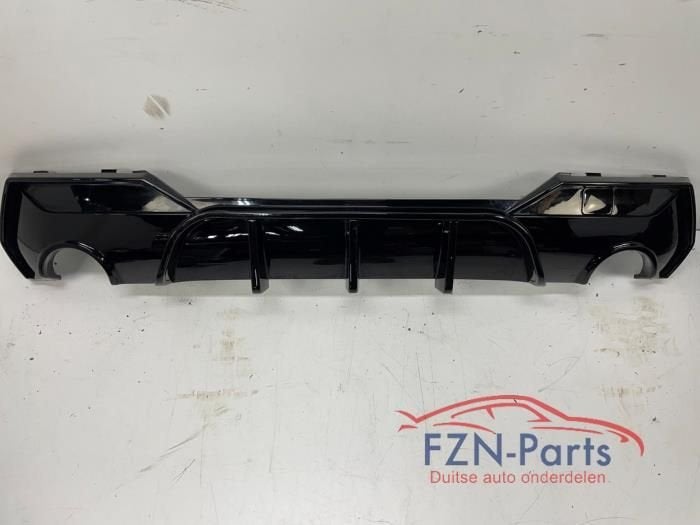 BMW 4 Serie G22 M-Performance look diffuser Hoogglanszwart, Enlèvement ou Envoi, Utilisé, Arrière, Pare-chocs