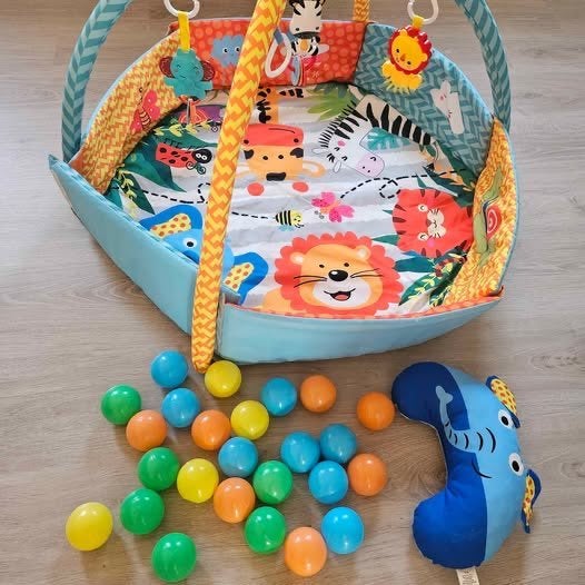 Bo Jungle B-Play Speelmat/Babygym met Doos (Nieuwstaat), Enlèvement, Comme neuf, Baby Gym, Sonore