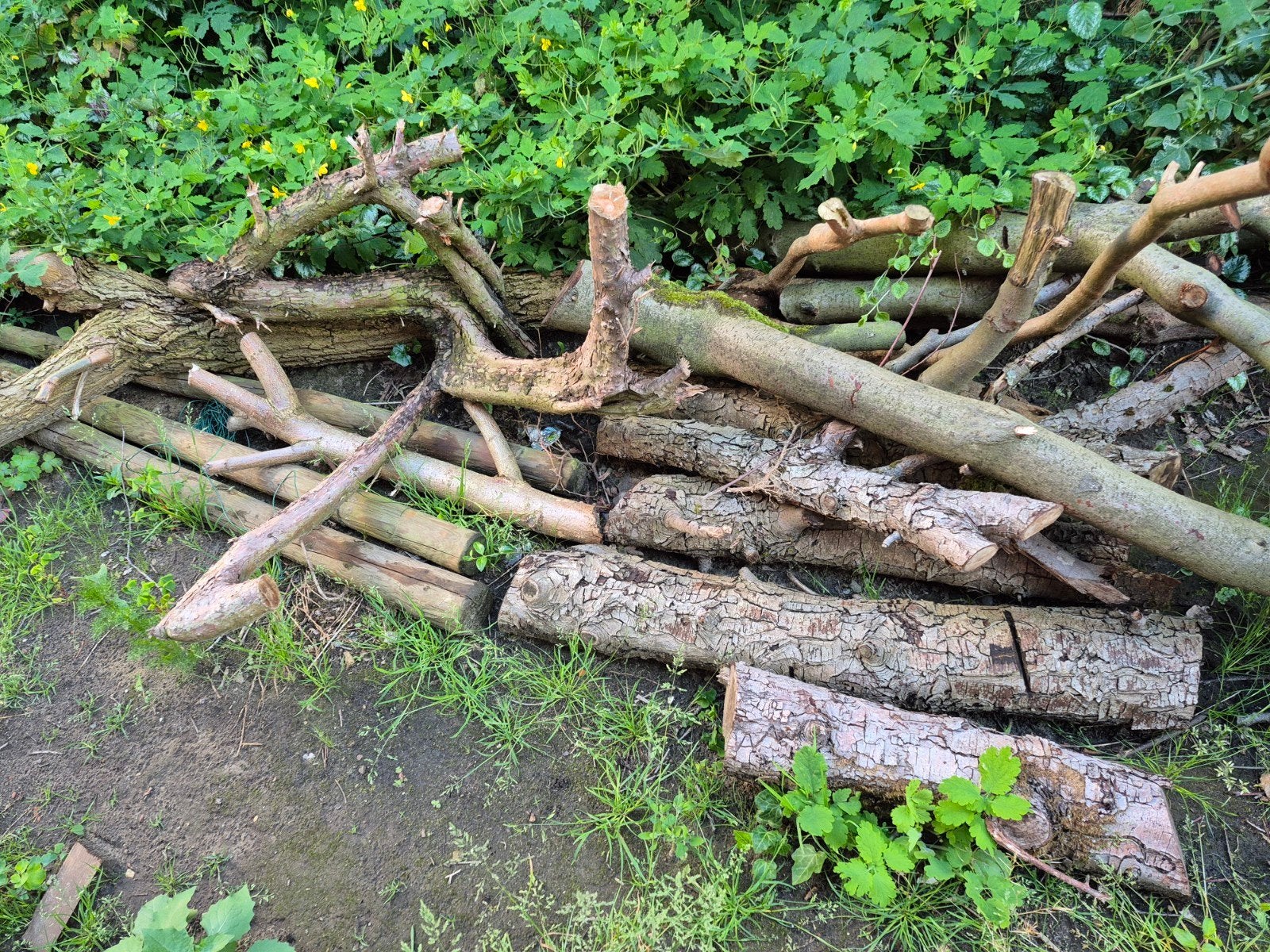 Brandhout te koop, Ophalen
