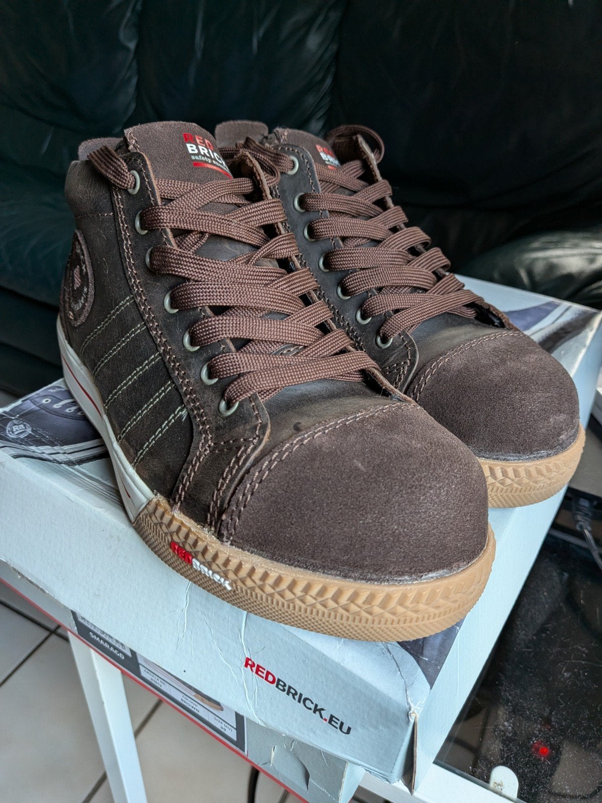 Bruine Redbrick Veiligheidssneakers (Smaragd), Kleding | Dames, Schoenen, Nieuw, Werkschoenen, Bruin, Ophalen of Verzenden