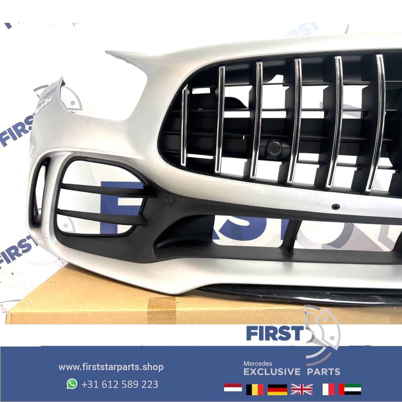 2023 W190 GTR AMG BUMPER COMPLEET A1908853500/A1908858500 GT, Gebruikt, -, Voor, Ophalen of Verzenden