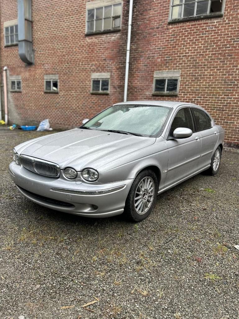 Jaguar X-Type (bj 2005), Auto's, Jaguar, Bedrijf, Te koop, X-Type, Metaalkleur, Benzine, Euro 4, Berline, Handgeschakeld, Zilver of Grijs