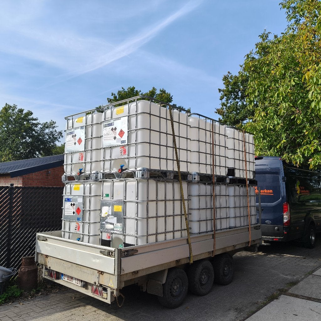 Ibc regenton, Ophalen, Kunststof, Met kraantje, 150 liter of meer