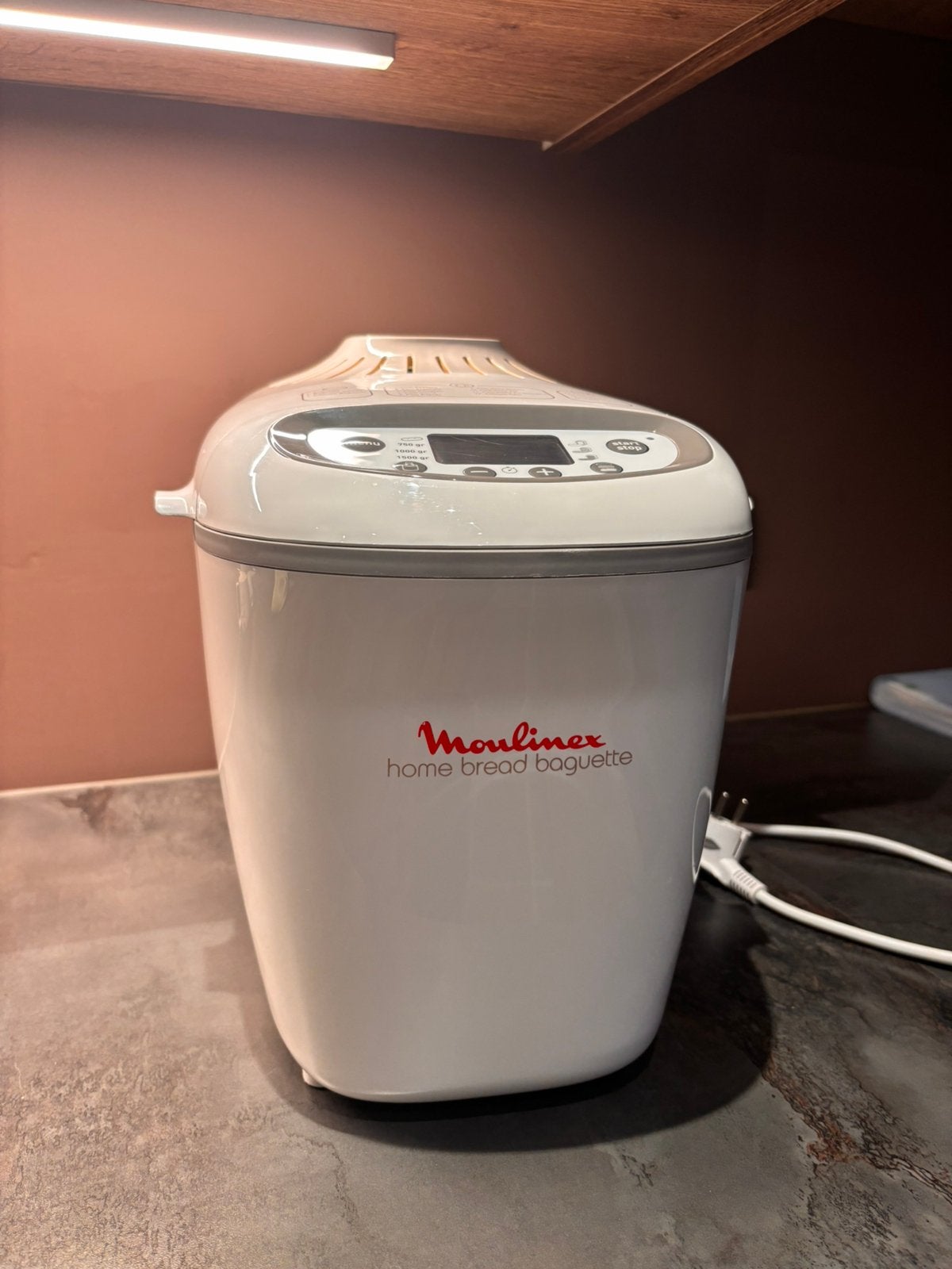 Machine a pain Moulinex home bread baguette, Electroménager, Enlèvement, Utilisé, Fenêtre transparente