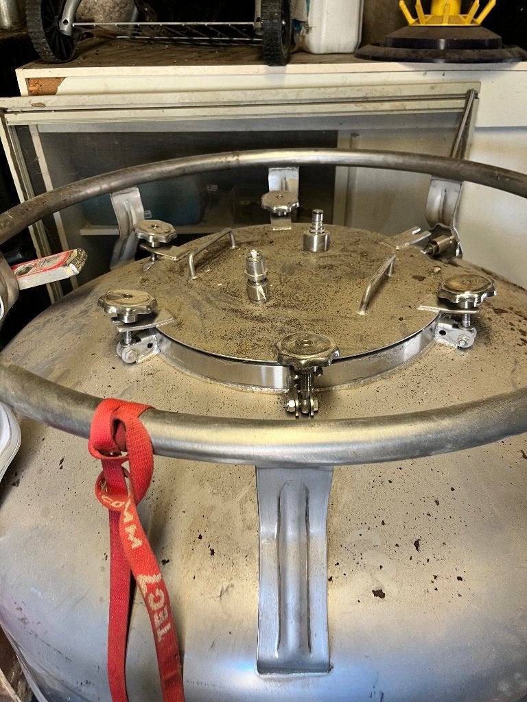 Cuve inox, Ophalen, Gebruikt, Inox Meubilair