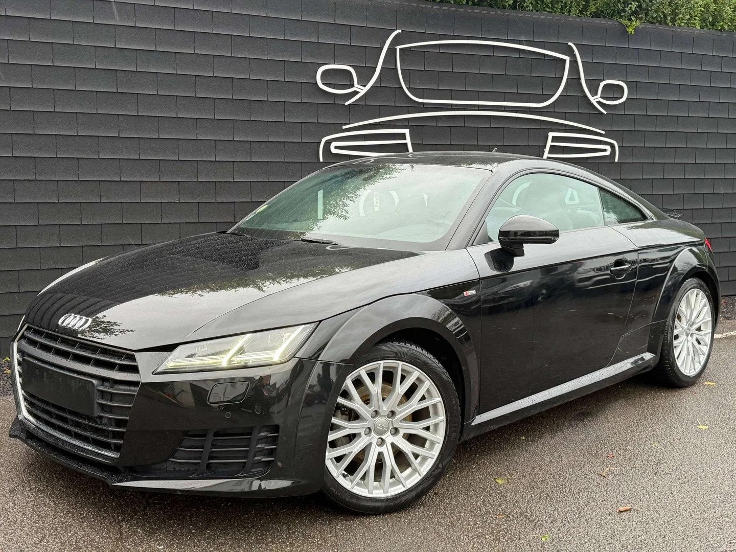 Audi TT Coupé 2.0 TDi S-Line INT+AIRCO+NAVI+JANTES+EURO 6, Autos, 116 g/km, Entreprise, 2 portes, Diesel