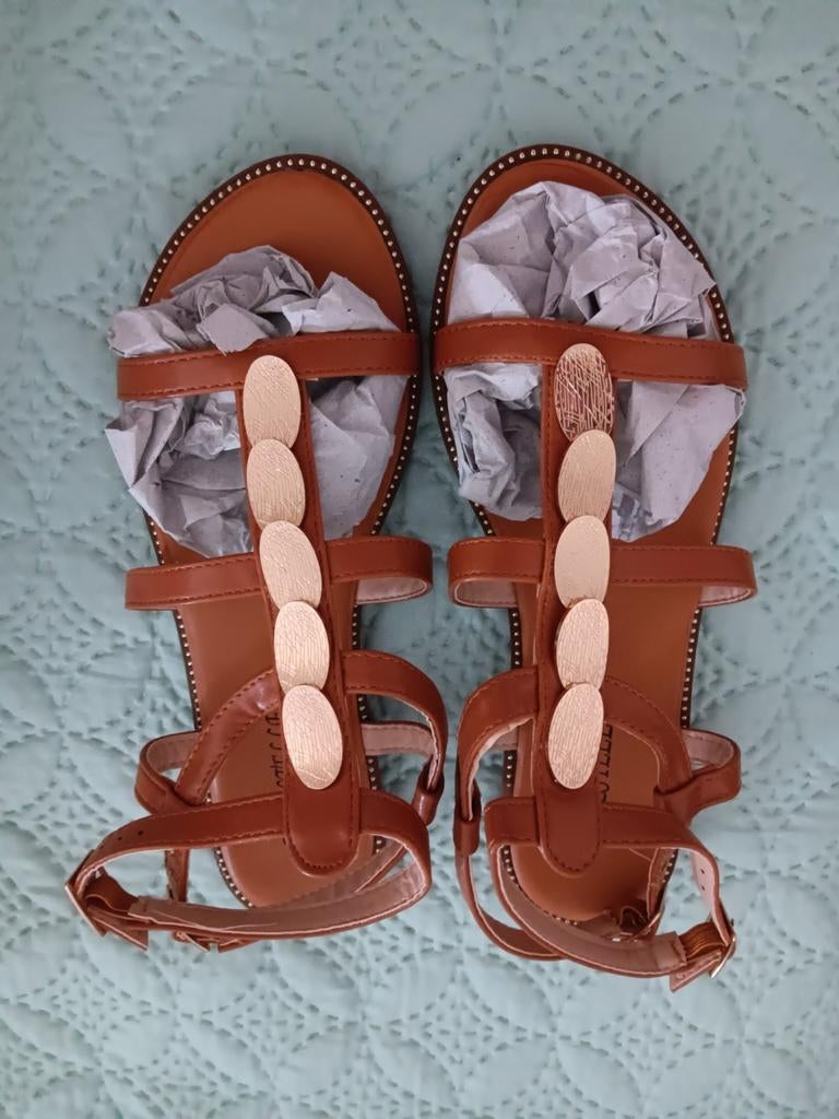 Mooie dames sandaaltjes - nieuw - maat 39, Kleding | Dames, Ophalen of Verzenden, Nieuw