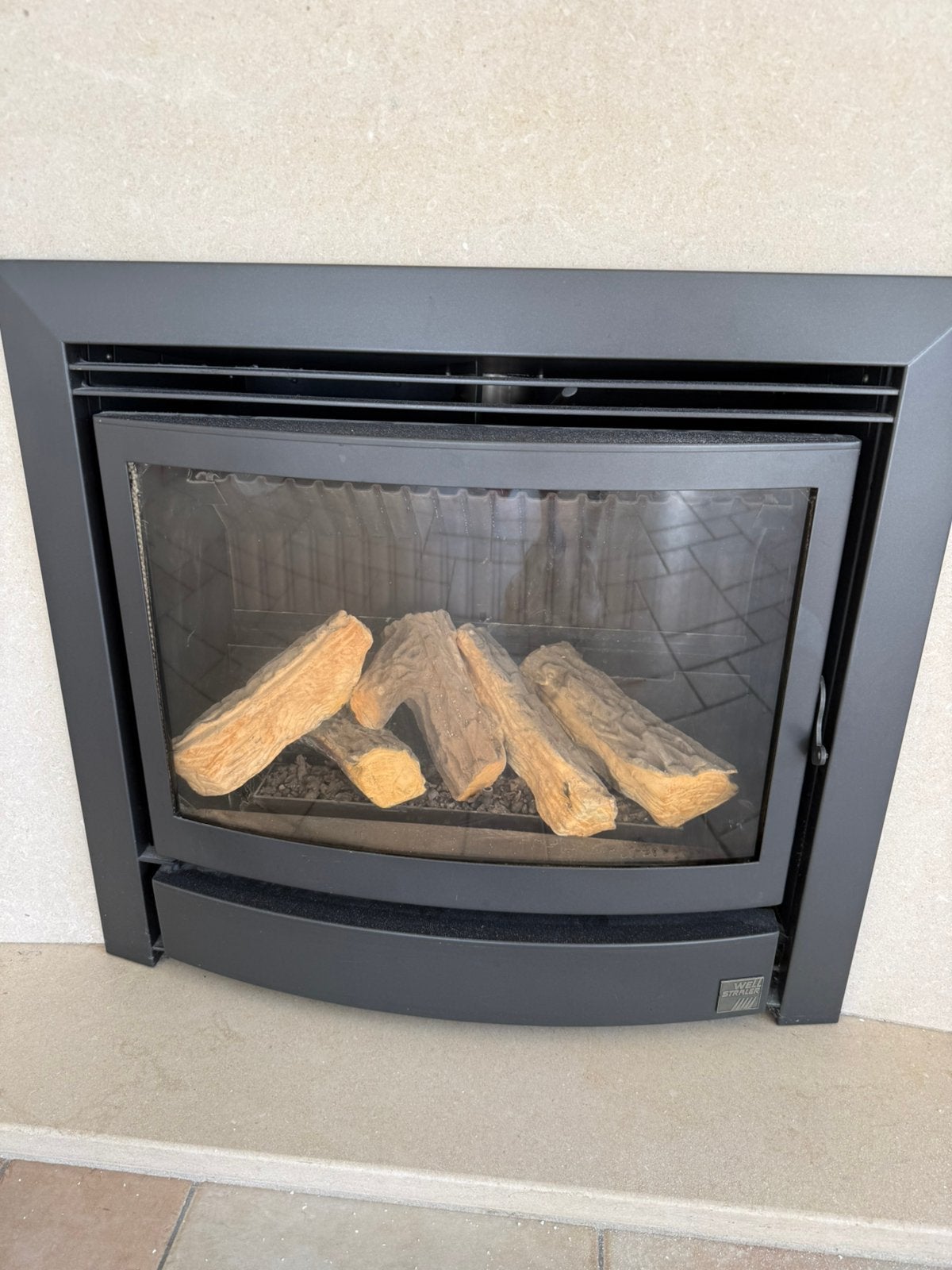 Gashaard, Huis en Inrichting, Haarden, Ophalen, Zo goed als nieuw, Inbouwhaard, Gashaard