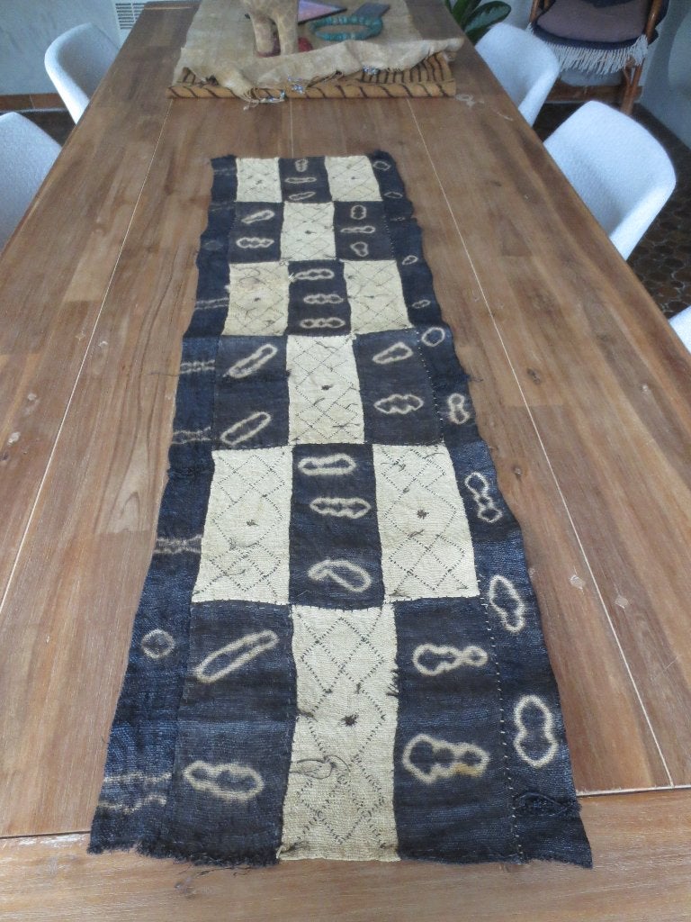 Tissu Kuba/Congo - raphia finement tissé, Antiquités & Art, Enlèvement ou Envoi