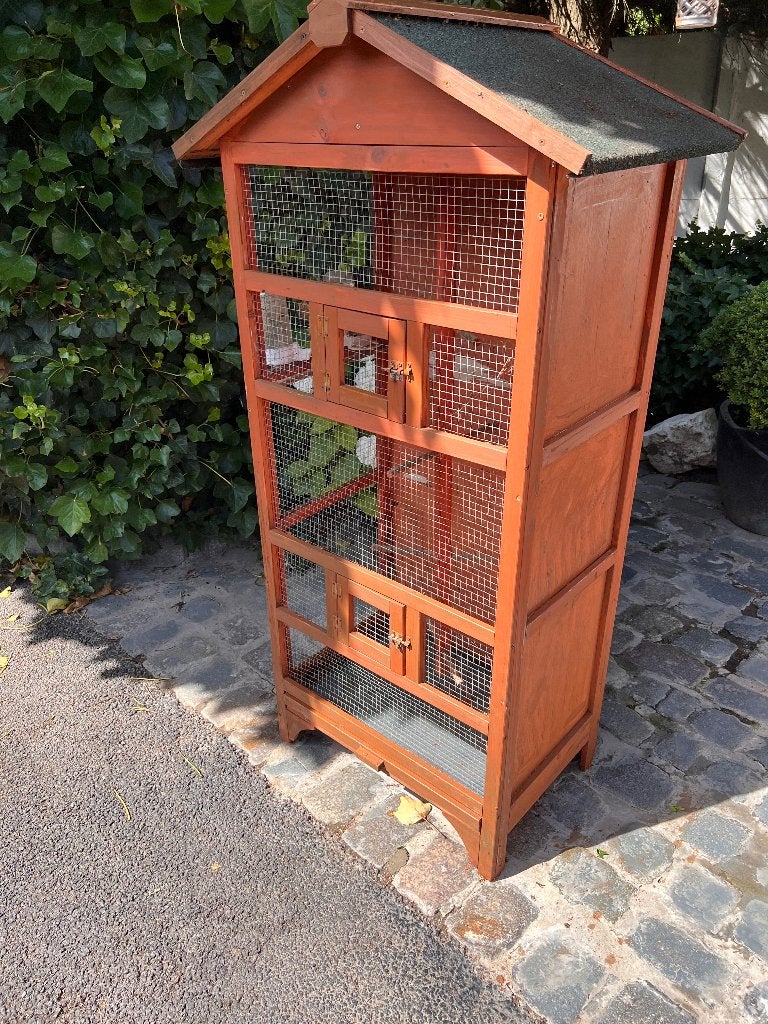 Vogelkooi te koop, Ophalen, Gebruikt, Hout, Vogelkooi