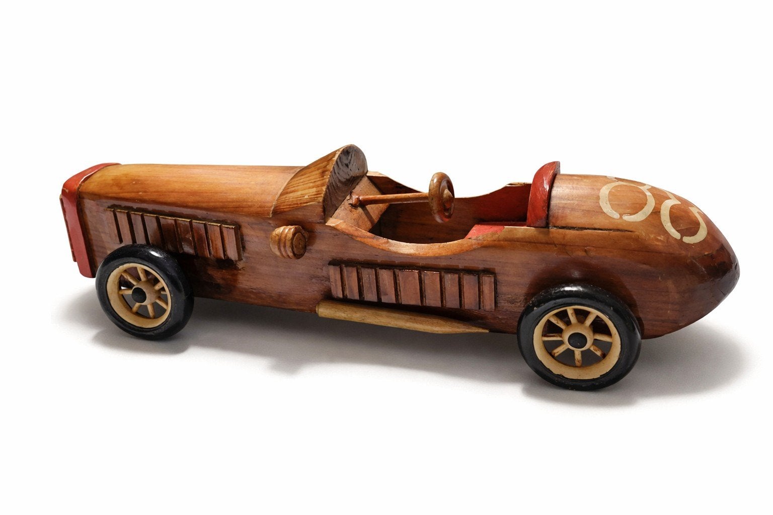 Belle grande voiture de sport en bois faite à la main, Enlèvement ou Envoi