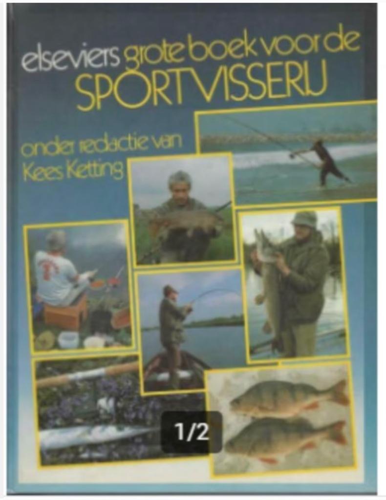 Elseviers grote boek voor de sportvisserij, Boeken, Dieren en Huisdieren, Vissen, Ophalen of Verzenden