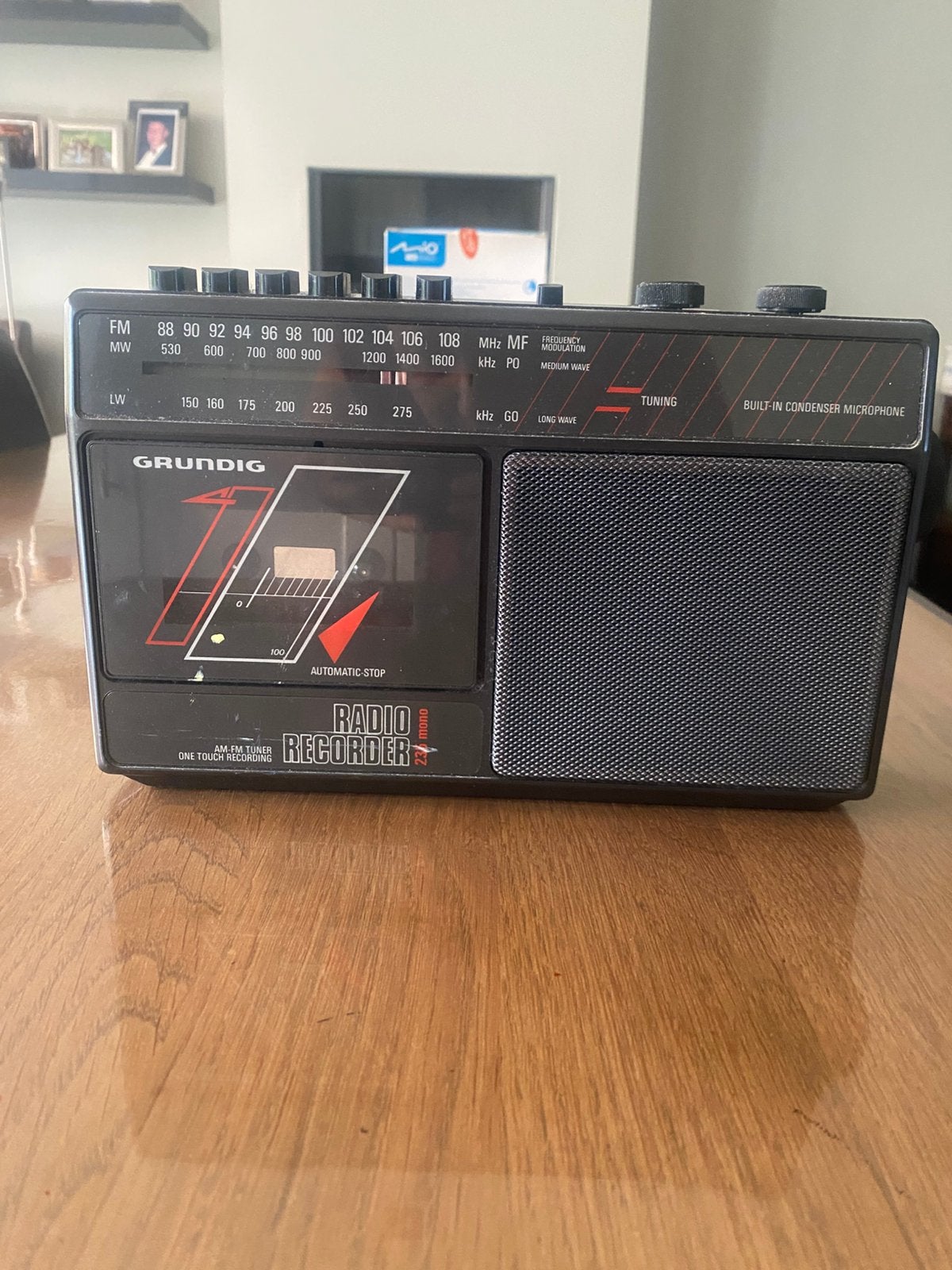 Grundig radio cassette recorder, Ophalen, Gebruikt, Radio