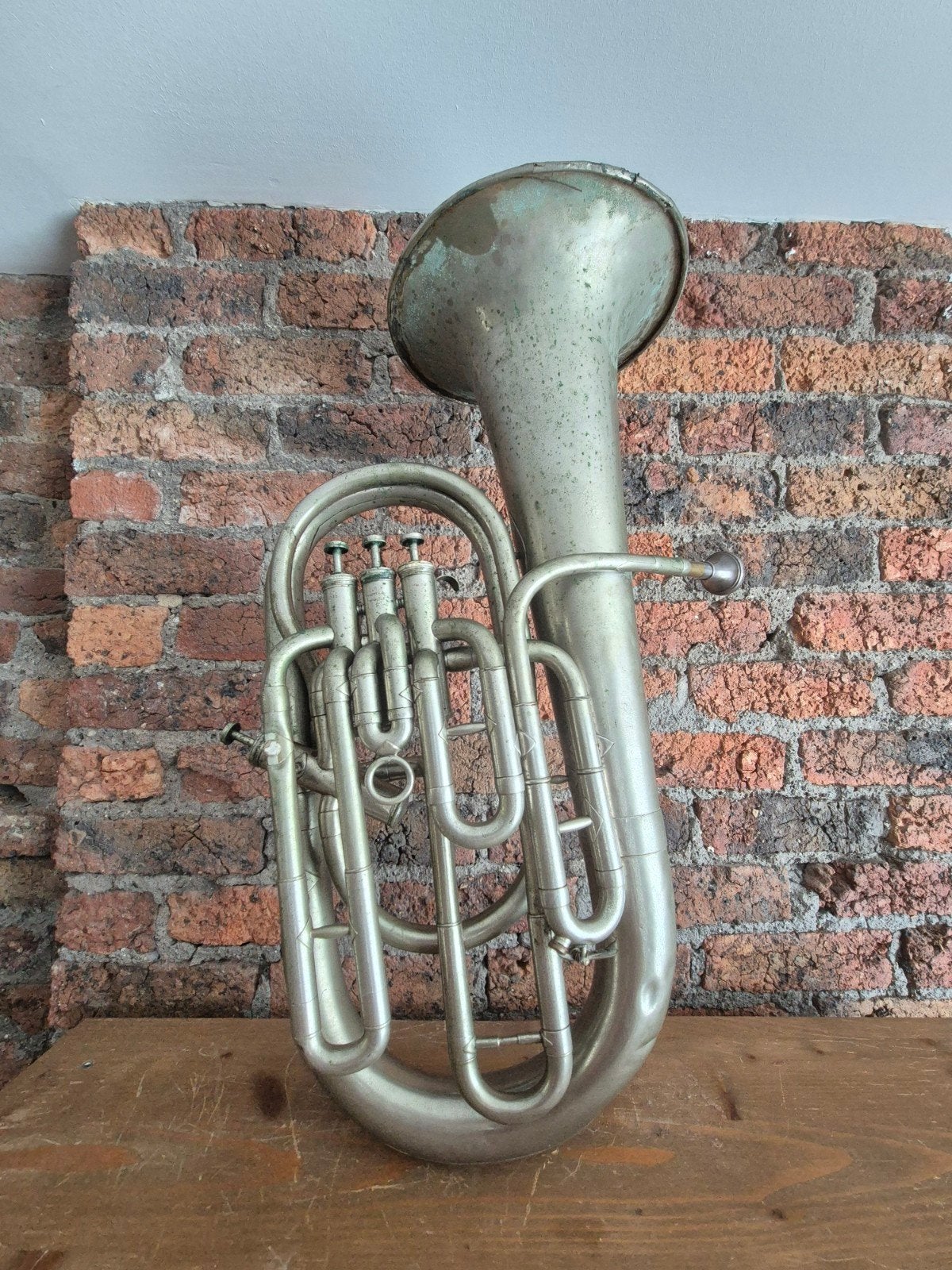 Voormalig Euphonium L. Moeremans - Gent, Ophalen, Gebruikt, Euphonium of Tenortuba
