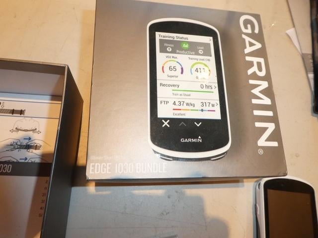 Garmin Edge 1030-bundel, Fietsen en Brommers, Ophalen, Draadloos, Zo goed als nieuw