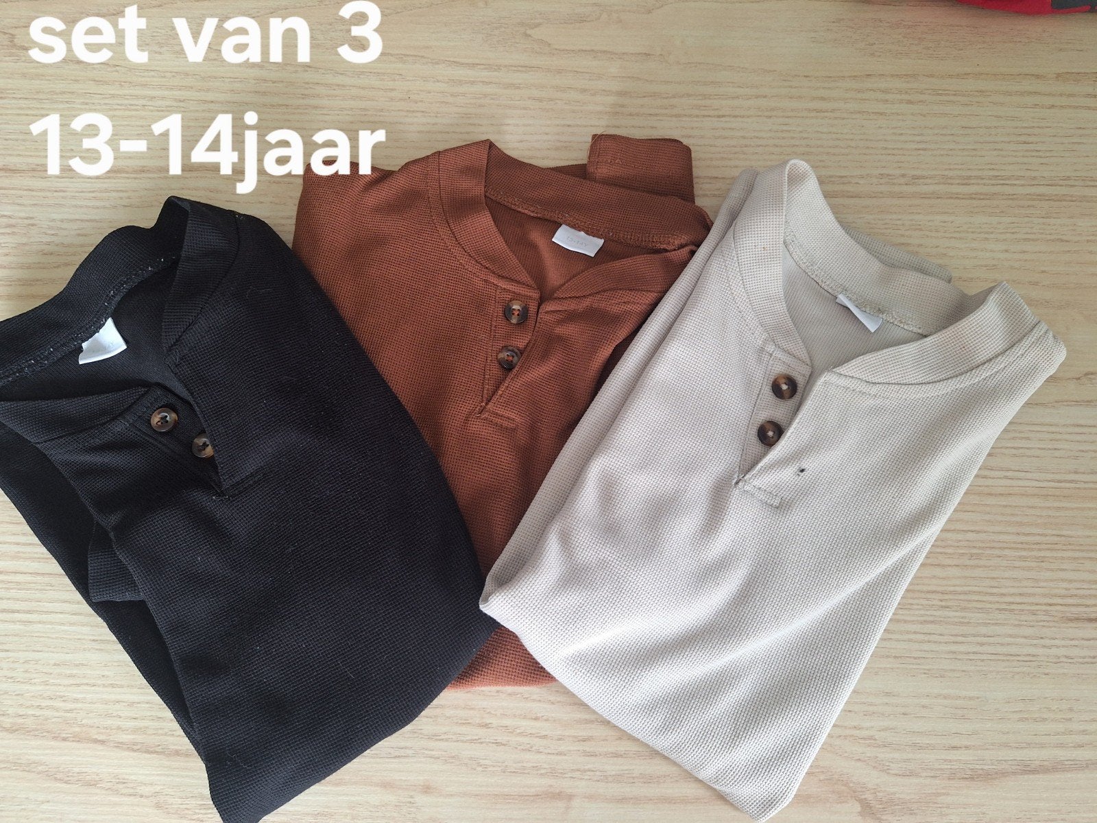 3 t shirts, Kinderen en Baby's, Kinderkleding | Maat 152, Ophalen