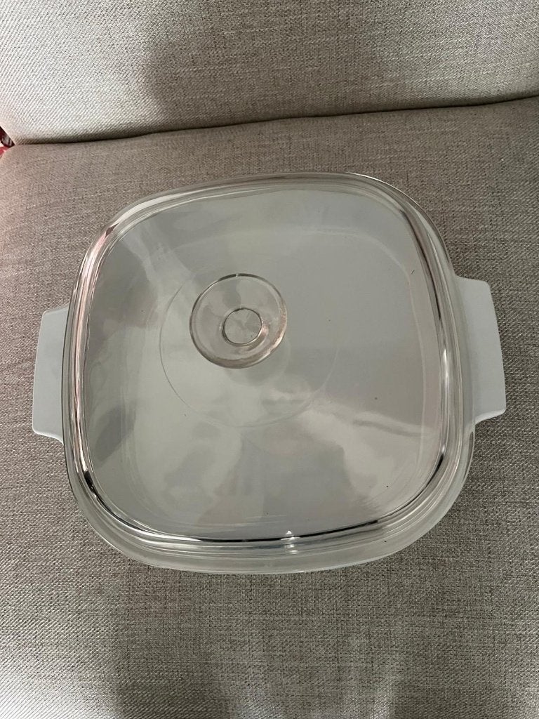 Corning Microwave Plus schaaltje met glazen deksel, Ophalen, Zo goed als nieuw, Glas, Overige typen