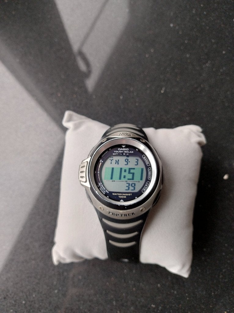 Casio horloge Pro Trek PRG-100 (vintage), Bijoux, Sacs & Beauté, Montres | Hommes, Montre-bracelet, Casio, Enlèvement ou Envoi