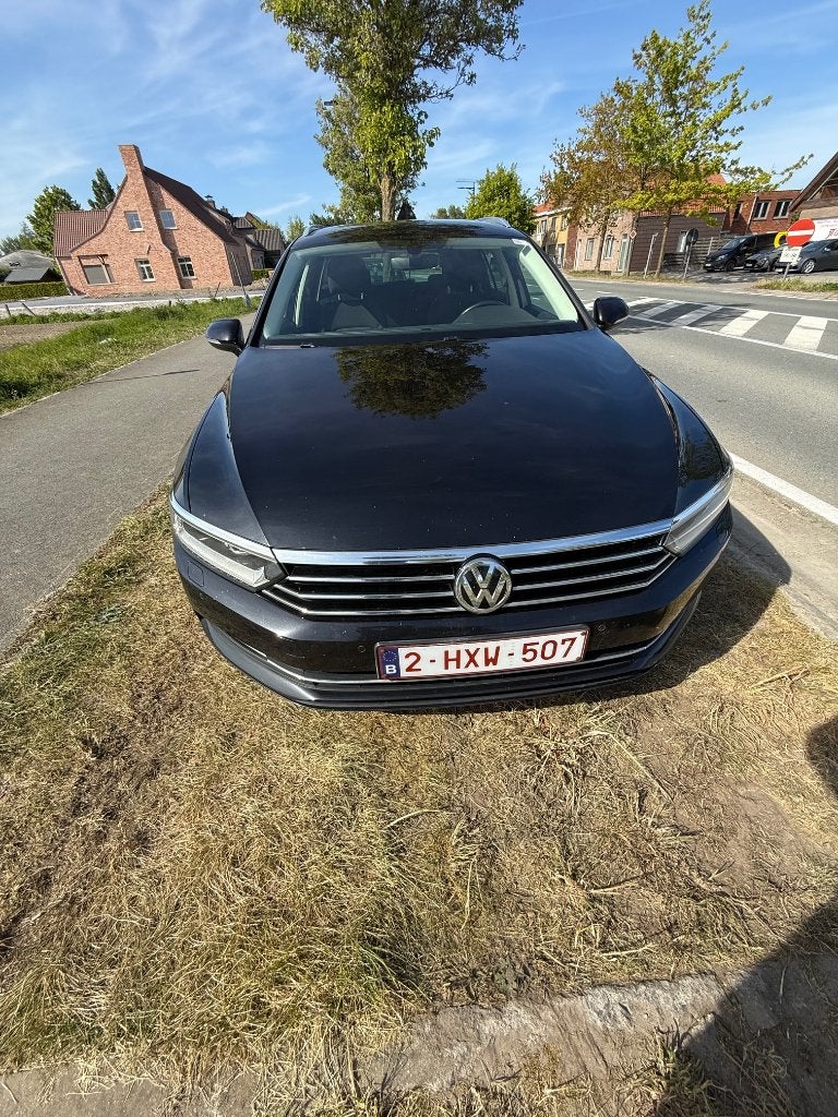 Volkswagen Passat Variant 2.0 TDI DSG 150pk | 2019 | Navi, Autos, Entretenue par le concessionnaire, Noir, Particulier, Tissu