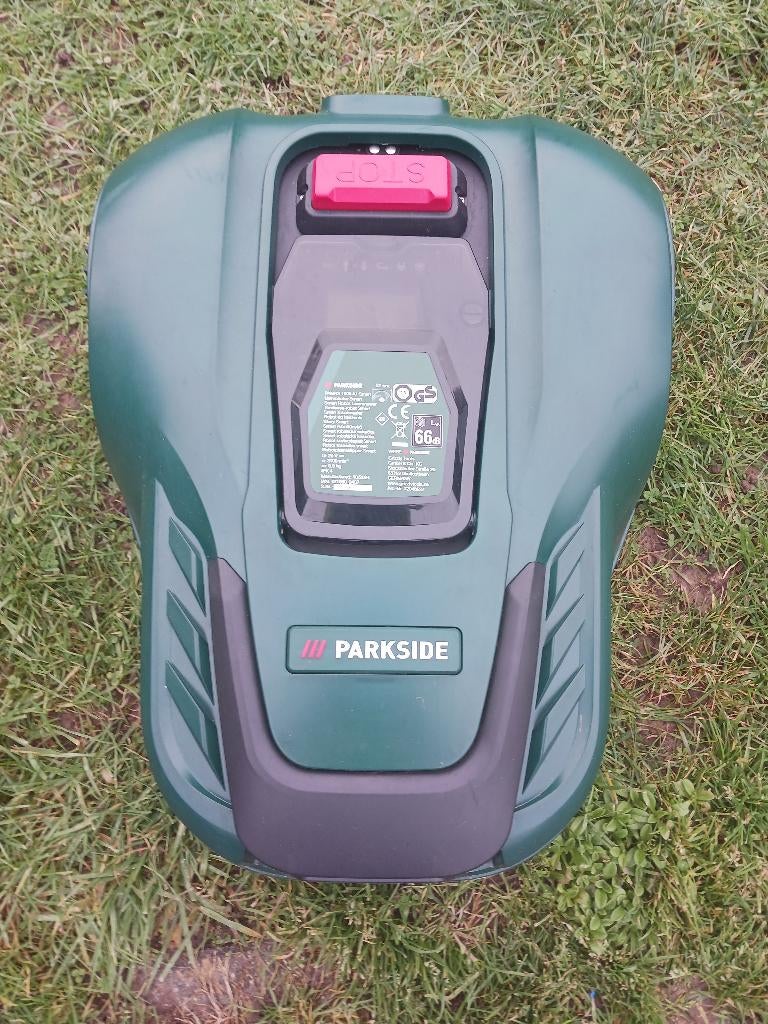 ROBOTMAAIER Parkside 1000 m² met app, Tuin en Terras, Robotmaaiers, Ophalen, Zo goed als nieuw, Bestuurbaar via app